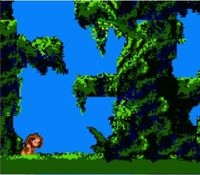 une photo d'Ã©cran de Tarzan sur Nintendo Game Boy Color